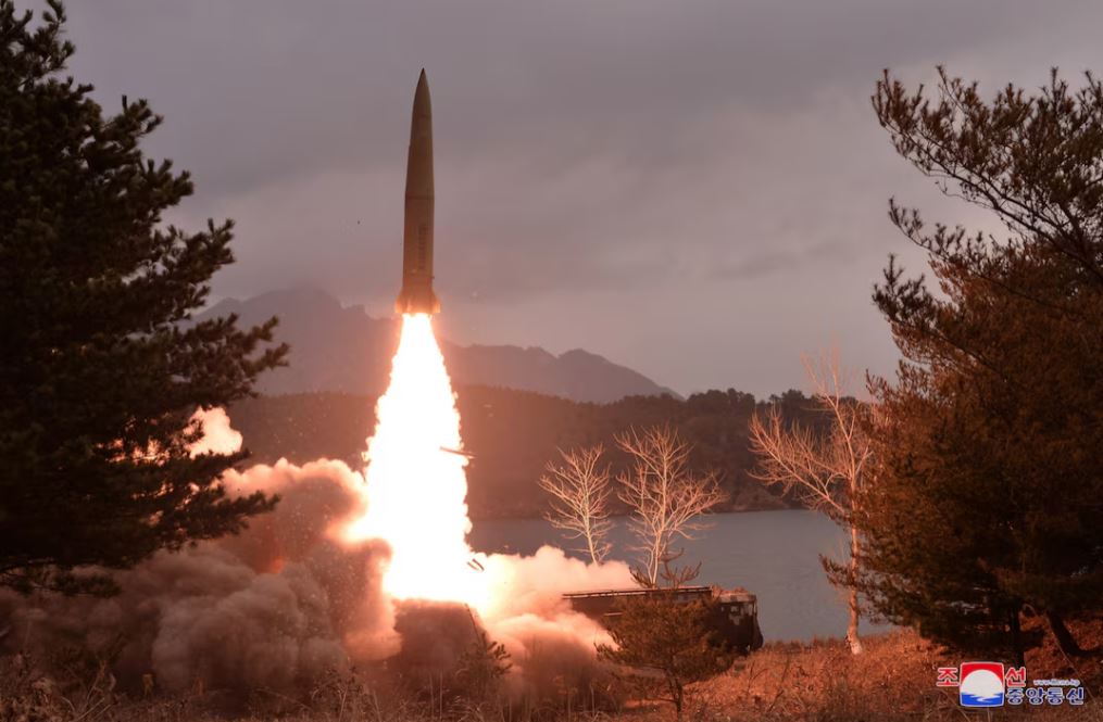 North Korea fires multiple missiles in show of force